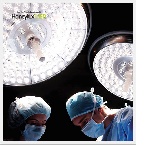 Đèn mổ treo trần Led, 2 nhánh led kèm Camera